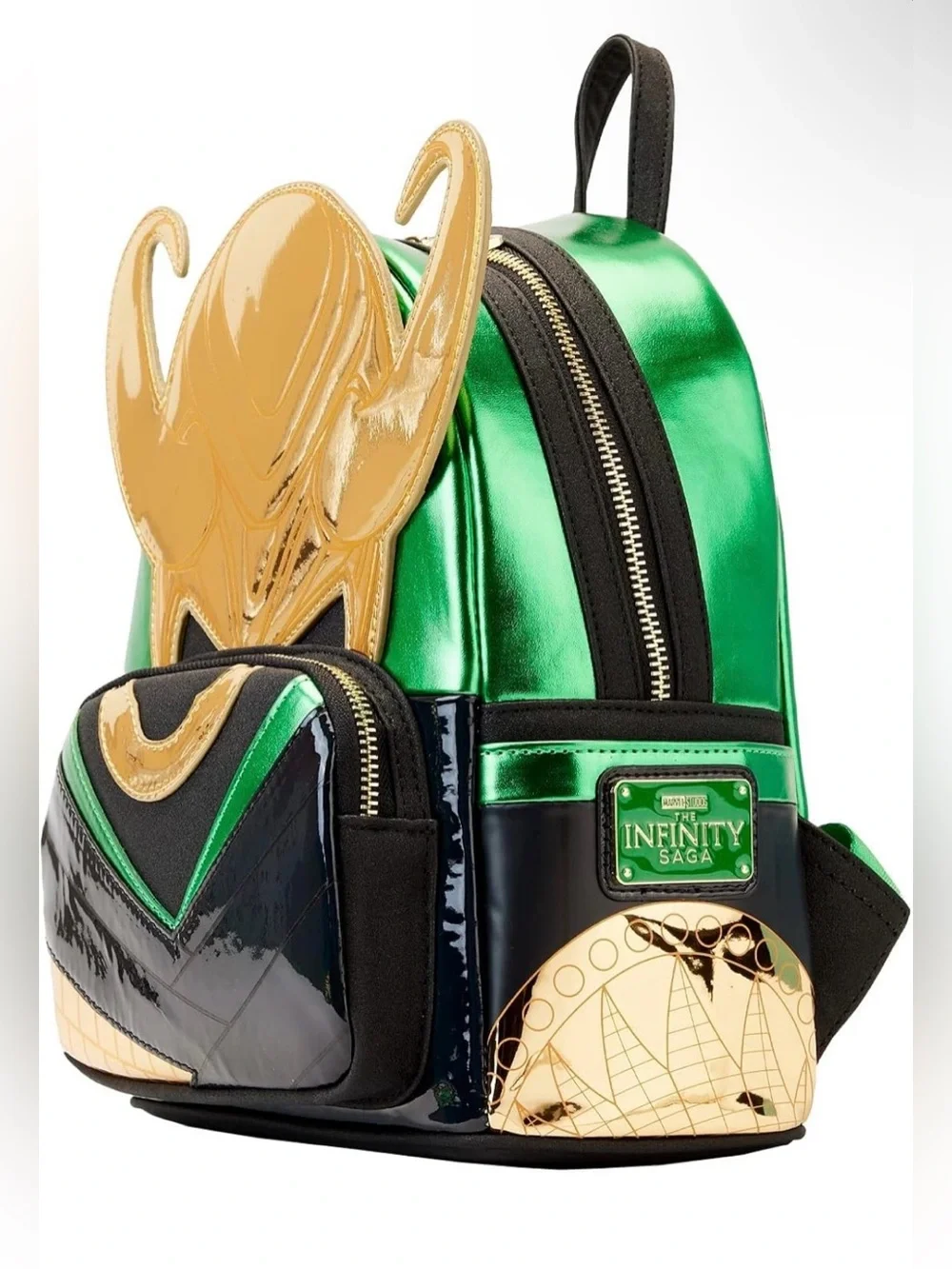 Loungefly Marvel Metallic Loki Mini Backpack